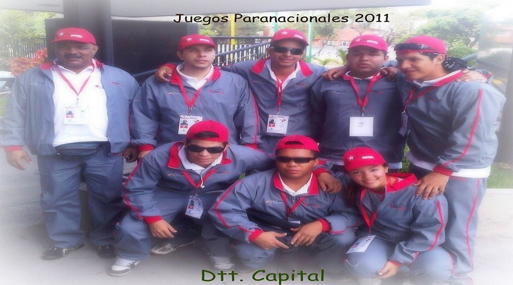 Selección de Goalball del Distrito Capital - Paranacionales 2011