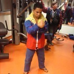 Judocas venezolanos entrenando en Hungría