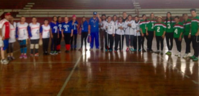 Delegaciones de Aragua, Barinas, Trujillo y Zulia al cuadrangular de goalball femenino en Valera. 