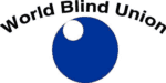 Logo de la Unión Mundial de Ciegos (UMC).